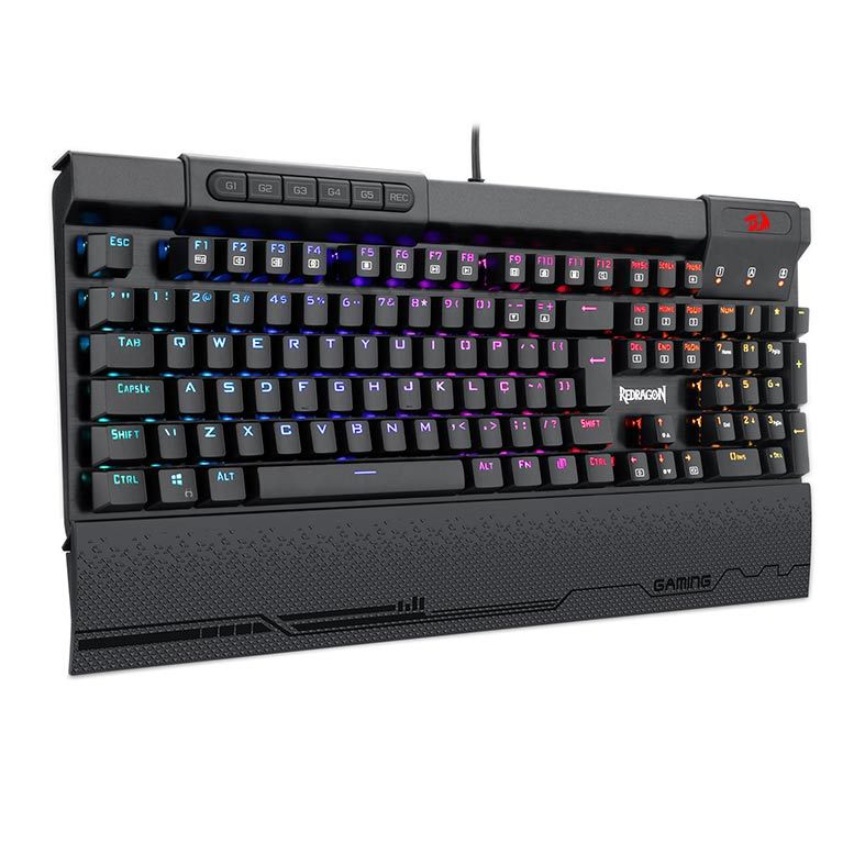 Teclado Mecânico Redragon Surya 2 RGB, K563RGB-1