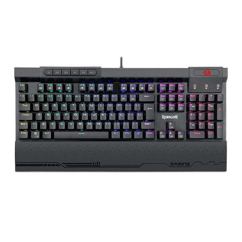 Teclado Mecânico Redragon Surya 2 RGB, K563RGB-1