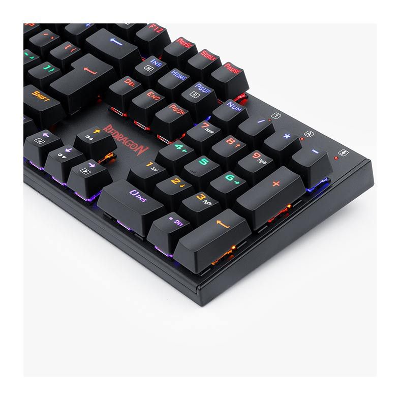 Teclado Mecanico Redragon Rudra Rainbow Switch Azul, K565R-2 PT-BLUE