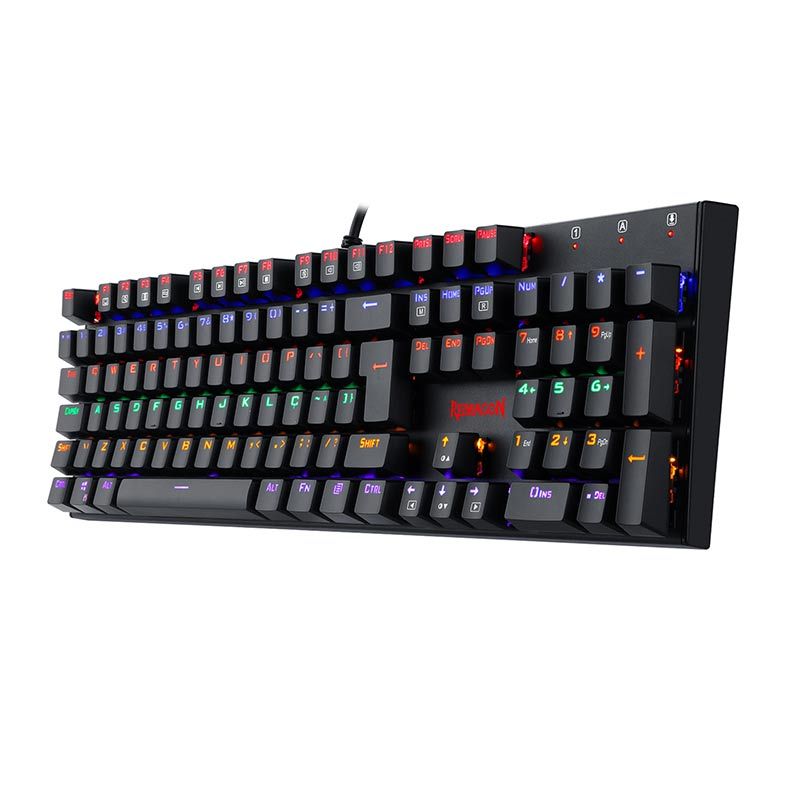Teclado Mecanico Redragon Rudra Rainbow Switch Azul, K565R-2 PT-BLUE