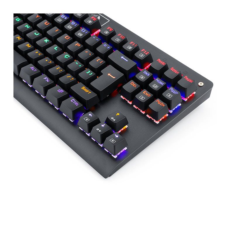 Teclado Mecanico Gamer Redragon Dark Avenger, Rainbow, ABNT2, Switch Black, K568R-PT-BLACK