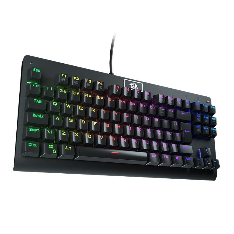 Teclado Mecanico Redragon Dark Avenger, RGB, ABNT2, Switch Preto, K568RGB-2 BLACK