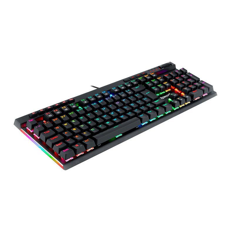 Teclado Opto-Mecanico Redragon Vata PRO RGB Switch Azul, K580RGB-PRO