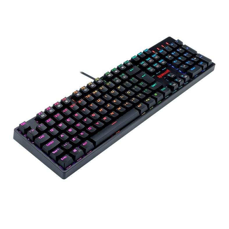 Teclado Opto-Mecanico Redragon Surara PRO RGB Switch Vermelho, K582RGB-PRO-RED