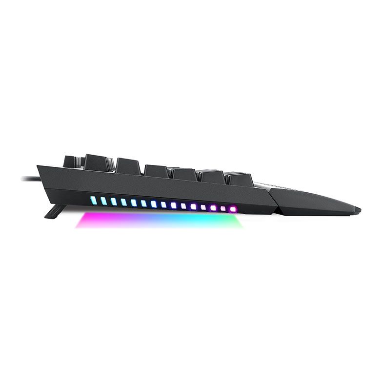 Teclado Opto-Mecanico Redragon Brahma PRO, RGB, Opical Switch Red, Preto, K586RGB-PRO-PT-RED