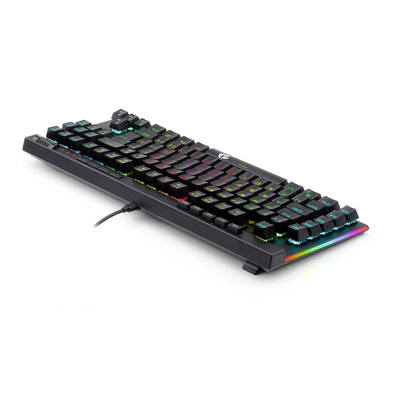 Teclado Opto-Mecanico Redragon Magic-Wand Pro RGB Switch Brown, K587RGB-PRO-PT-BROWN