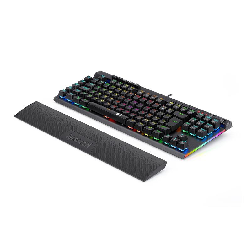 Teclado Opto-Mecanico Redragon Magic-Wand Pro RGB Switch Brown, K587RGB-PRO-PT-BROWN