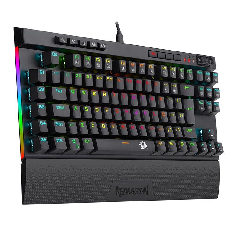 Teclado Opto-Mecanico Redragon Magic-Wand Pro RGB Switch Red, K587RGB-PRO PT-RED