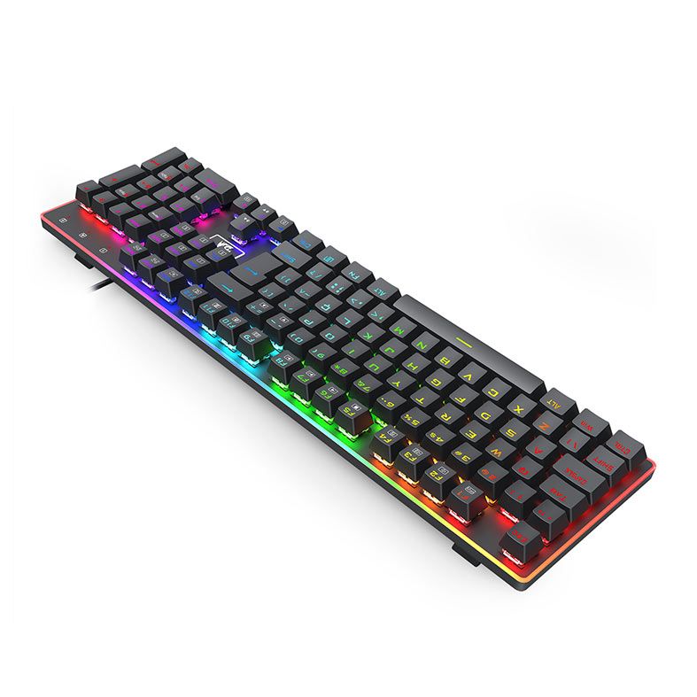 Teclado Mecanico Redragon Ratri, RGB, Switch Marrom, Preto, K595RGB-PT-BROWN