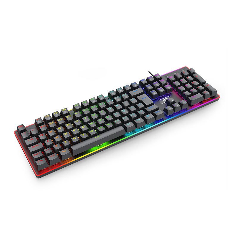 Teclado Mecanico Redragon Ratri, RGB, Switch Marrom, Preto, K595RGB-PT-BROWN