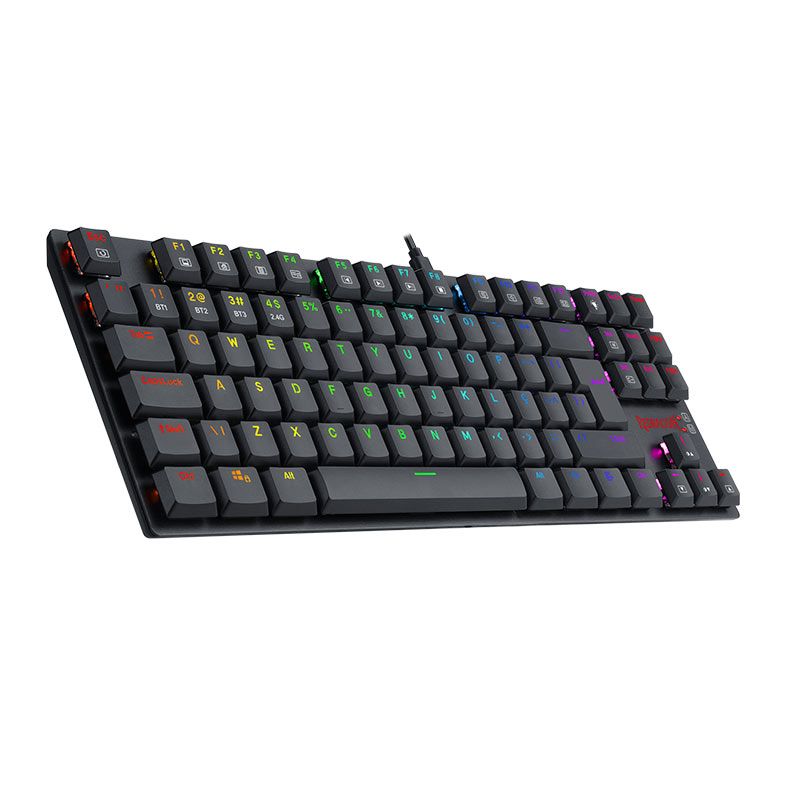Teclado Mecanico Redragon APS Pro, RGB, Switch Marrom, Preto, K607P-KBS-PT-BROWN