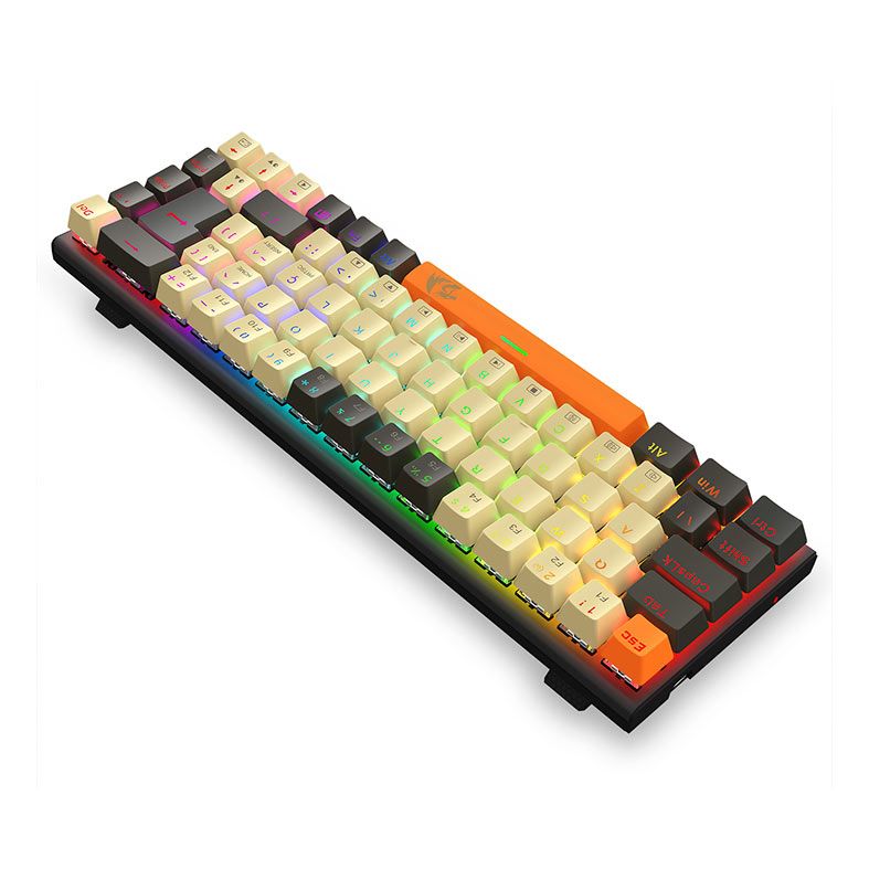 Teclado Mecanico Gamer Redragon Ryze, RGB, Switch Brown, K633CGO-RGB-PT-BROWN