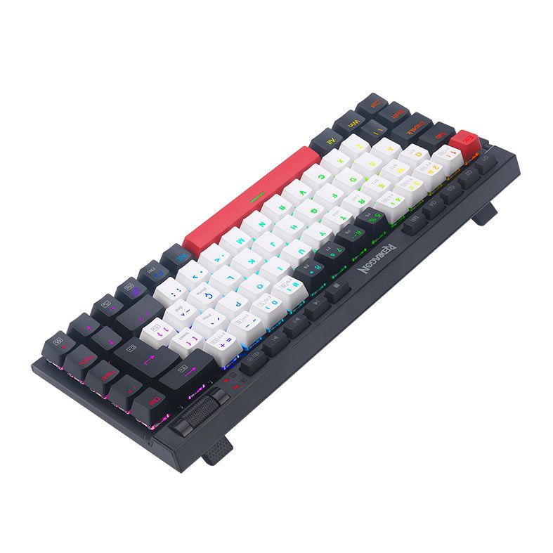 Teclado Mecanico Gamer Redragon Magic Wand Mini Pro, RGB, USB, Switch Marrom, K635WBR-RGB-PRO-PT-BROWN