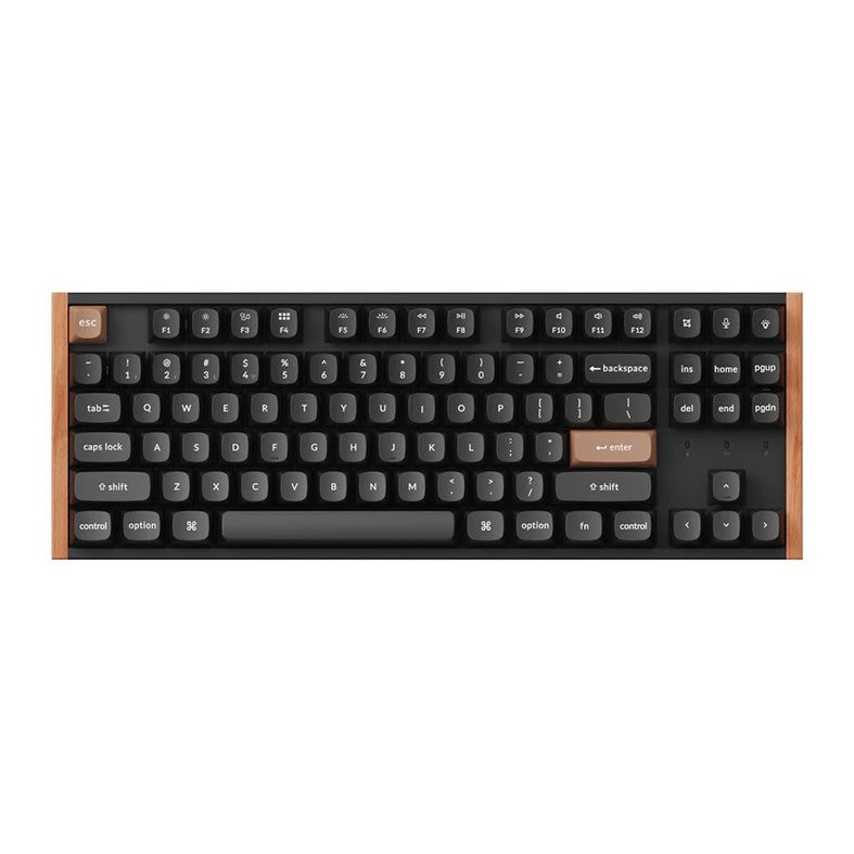 Teclado Mecanico Keychron K8 HE Edicao Especial, Wireless, Switch Magnetico Nebula, Preto, K8H-F1
