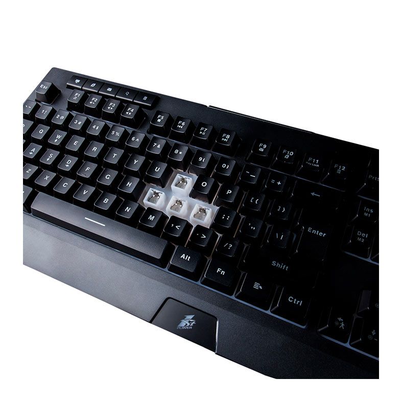 Teclado Gamer 1STPlayer Fire Dancing K9, RGB, Preto, K9BK