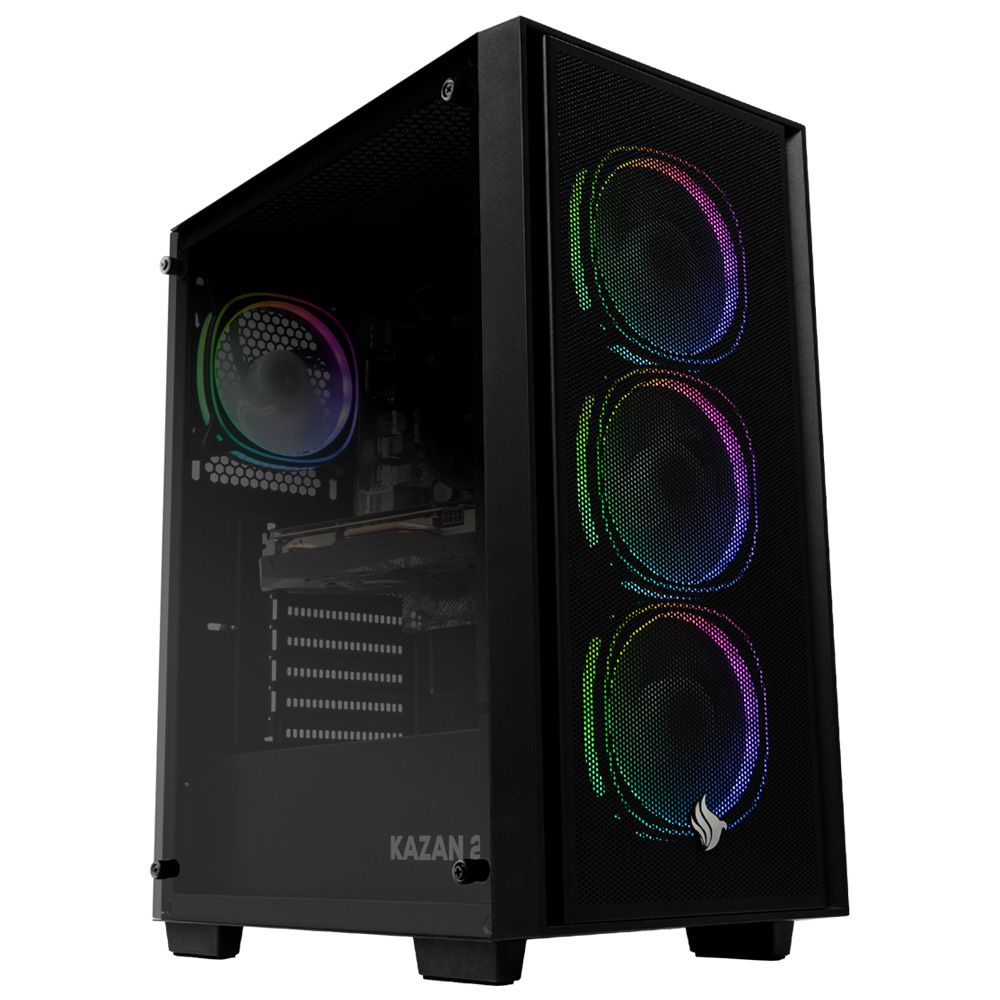 Computador Mancer Gamer Ormazd II, AMD Ryzen 3 4100, GeForce RTX 3050 8GB, 16GB DDR4, SSD 480GB
