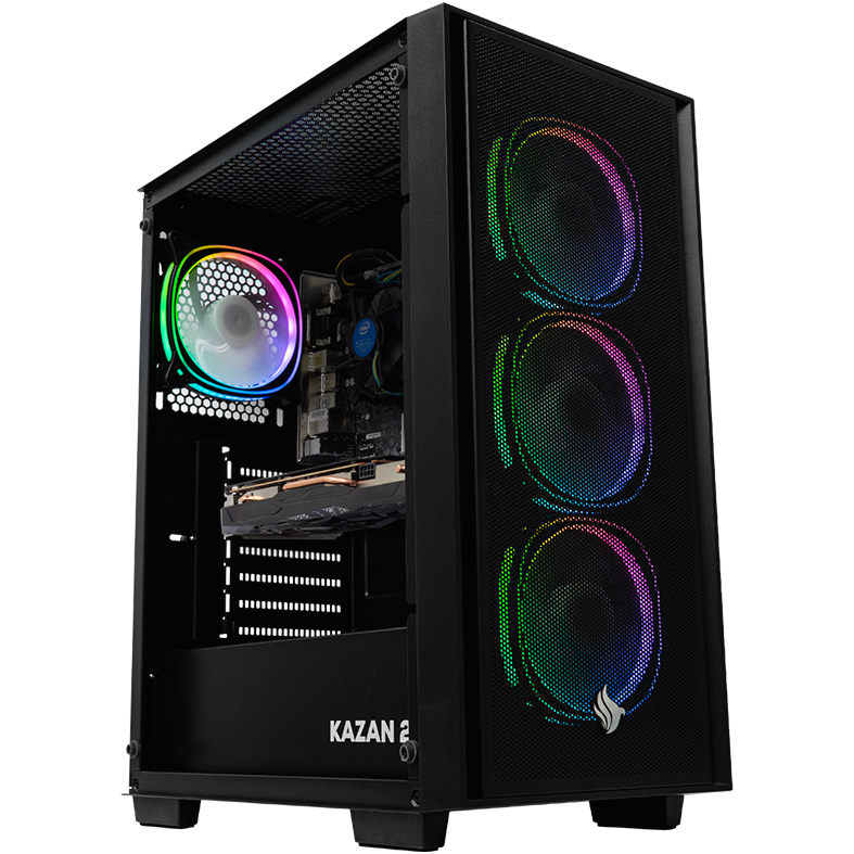 Computador Mancer Gamer Hubal, Intel i7-12700KF, GeForce RTX 3060 8GB, 16GB DDR4, SSD M.2 480GB