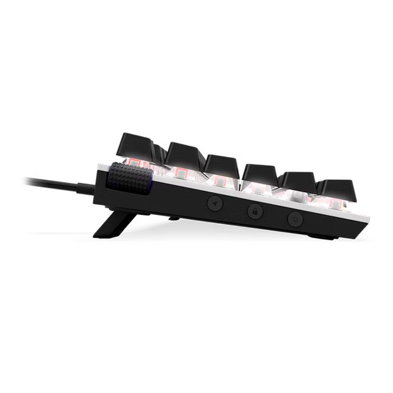 Teclado Mecanico Gamer NZXT Function Tenkeyless, RGB, Switch Vermelho, Branco, KB-1TKUS-WR