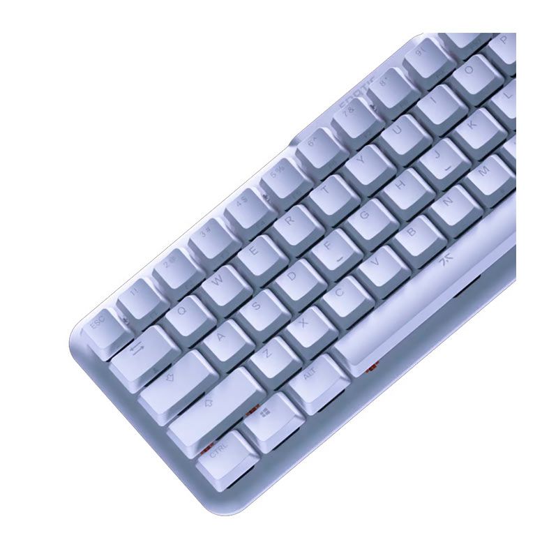 Teclado Mecanico Gamer Fnatic Streak 65 LP, RGB, Branco, KB0006-003