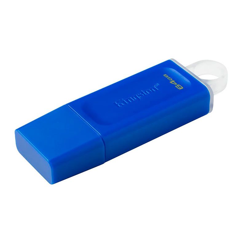 Pen Drive Kingston DataTraveler Exodia, 64GB, USB 3.2, Azul, KC-U2G64-7GB