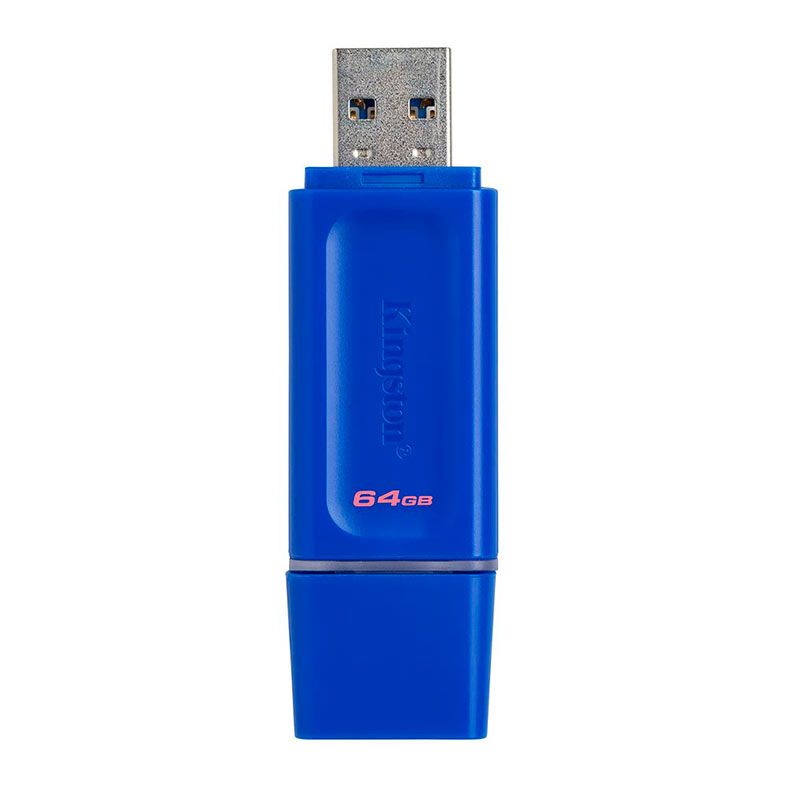 Pen Drive Kingston DataTraveler Exodia, 64GB, USB 3.2, Azul, KC-U2G64-7GB