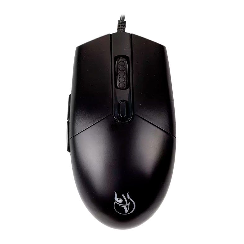 Mouse Gamer Kross Pulse, Rainbow, 6400DPI, 6 Botões, Preto, KE-MG105