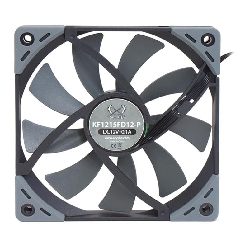 Ventoinha Scythe KazeFlex 120 Slim PWM 1800RPM, KF1215FD18-P