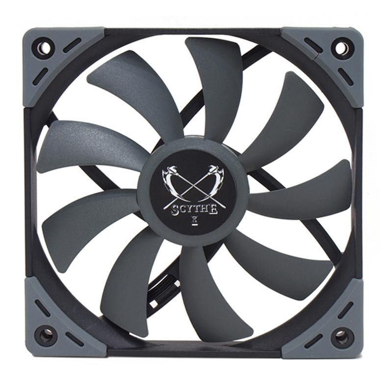 Ventoinha Scythe KazeFlex 120 Slim PWM 1800RPM, KF1215FD18-P