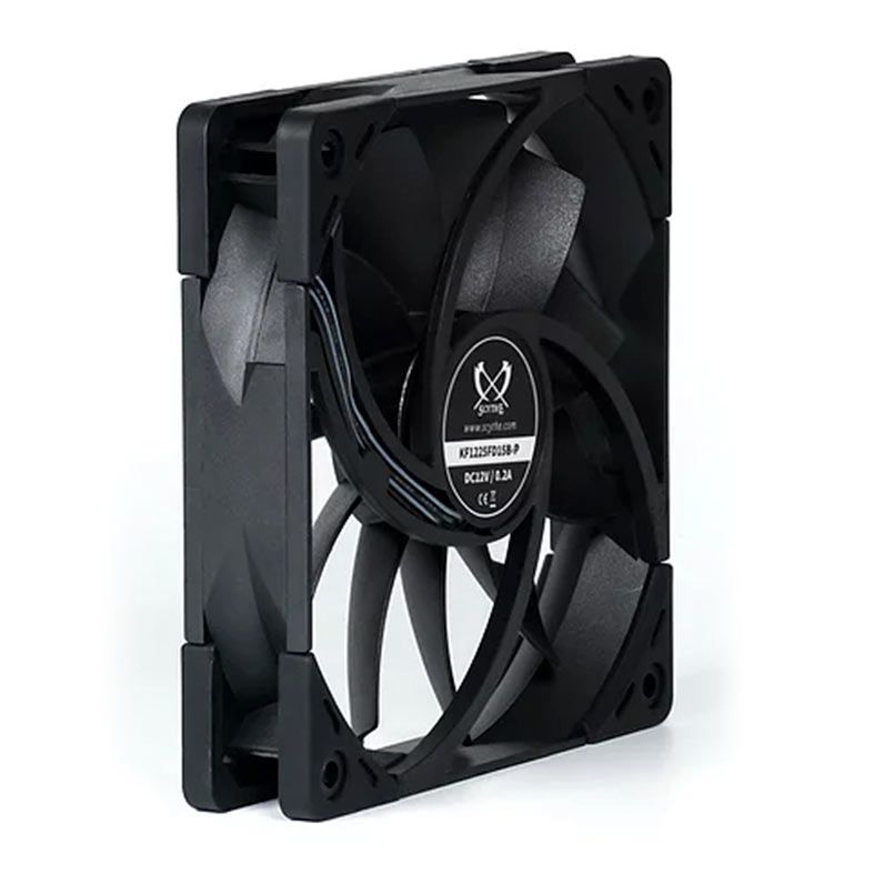 Ventoinha Scythe Kaze Flex 1500RPM, 120mm, Preto, KF1225FD15B-P