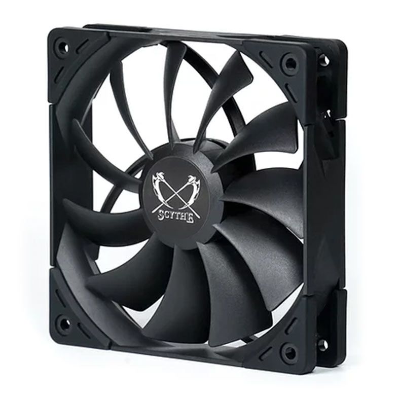 Ventoinha Scythe Kaze Flex 1500RPM, 120mm, Preto, KF1225FD15B-P