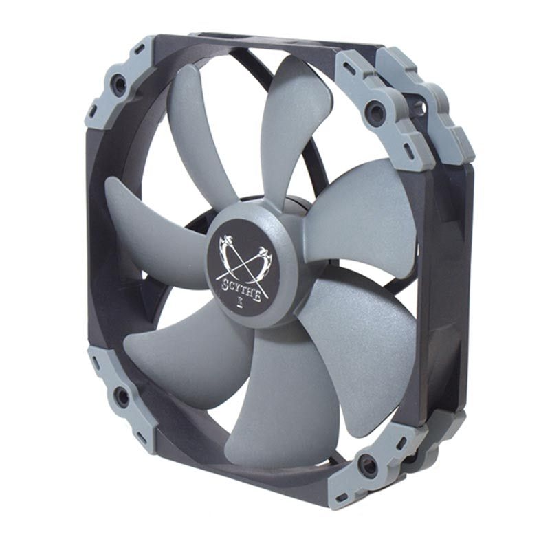 Ventoinha Scythe KazeFlex 140 PWM 1800RPM, KF1425FD18S-P