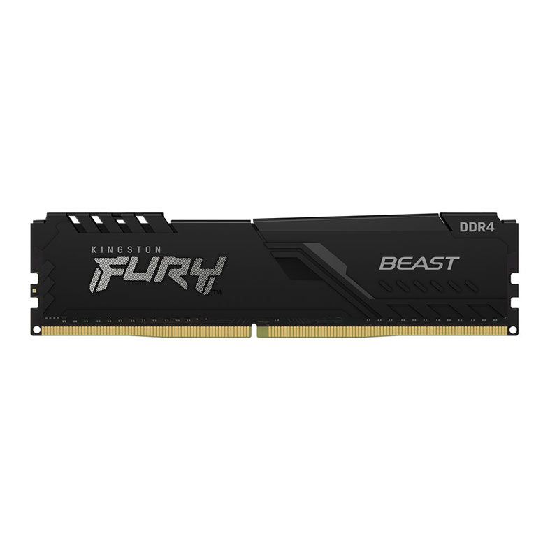 Memoria Kingston Fury Beast, 4GB (1x4GB), DDR4, 2666MHz, C16, Preto, KF426C16BB/4