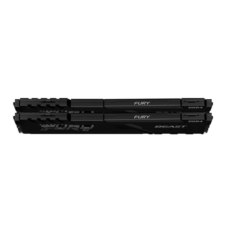 Memoria Kingston Fury Beast, 16GB (2x8GB), DDR4, 2666MHz, C16, Preto, KF426C16BBK2/16