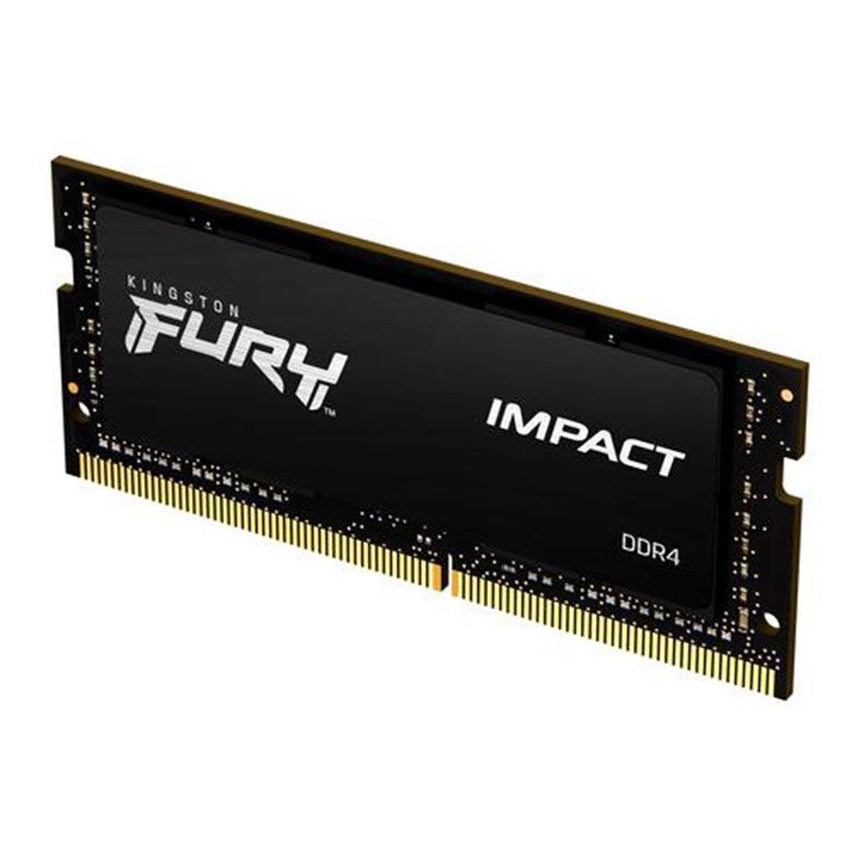 Memoria Para Notebook Kingston Fury Impact, 8GB (1x8GB), DDR4, 2666Mhz, C15, Preto, KF426S15IB/8