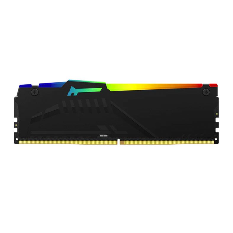 Memoria Kingston Fury Beast, RGB, DDR5, 16GB (1x16GB), DDR5, 6000MHz, C30, Preto, KF560C30BBA-16