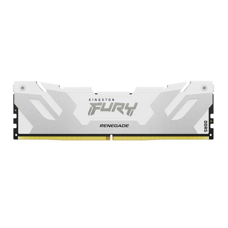 Memoria Kingston Fury Renegade, 16GB (1x16GB), DDR5, 7600MHz, C38, Branco, KF576C38RW-16