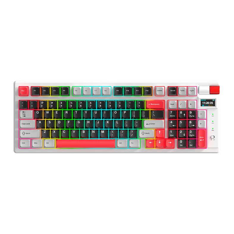 Teclado Mecanico Marvo Monka KG991W, RGB, Switch Azul, Wireless, KG991W
