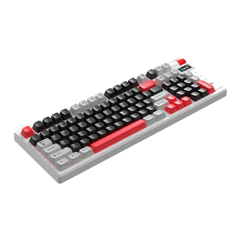 Teclado Mecanico Marvo Monka KG991W, RGB, Switch Azul, Wireless, KG991W