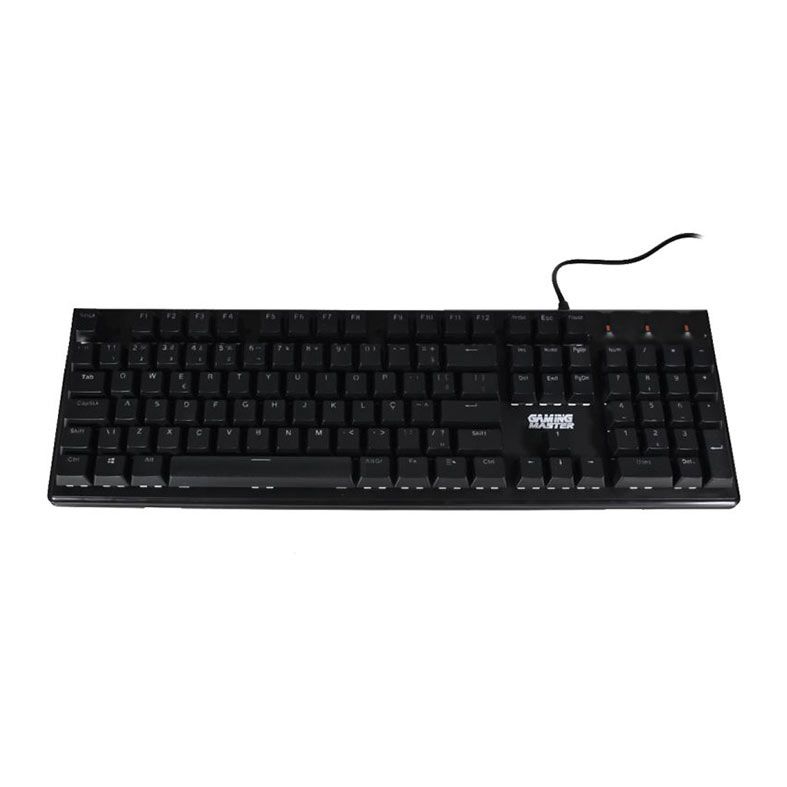 Teclado Mecanico K-Mex Dracarys KGDB, RGB, ABNT2, Switch Azul, Preto, KGDB28U0001CB0X