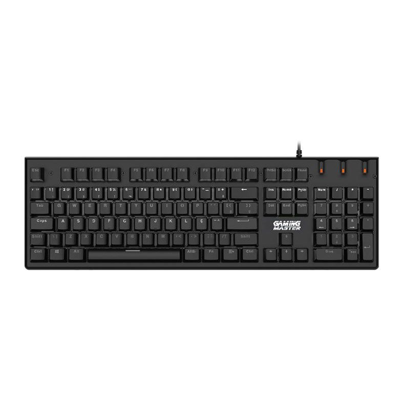Teclado Mecanico K-Mex Dracarys KGDB, RGB, ABNT2, Switch Azul, Preto, KGDB28U0001CB0X