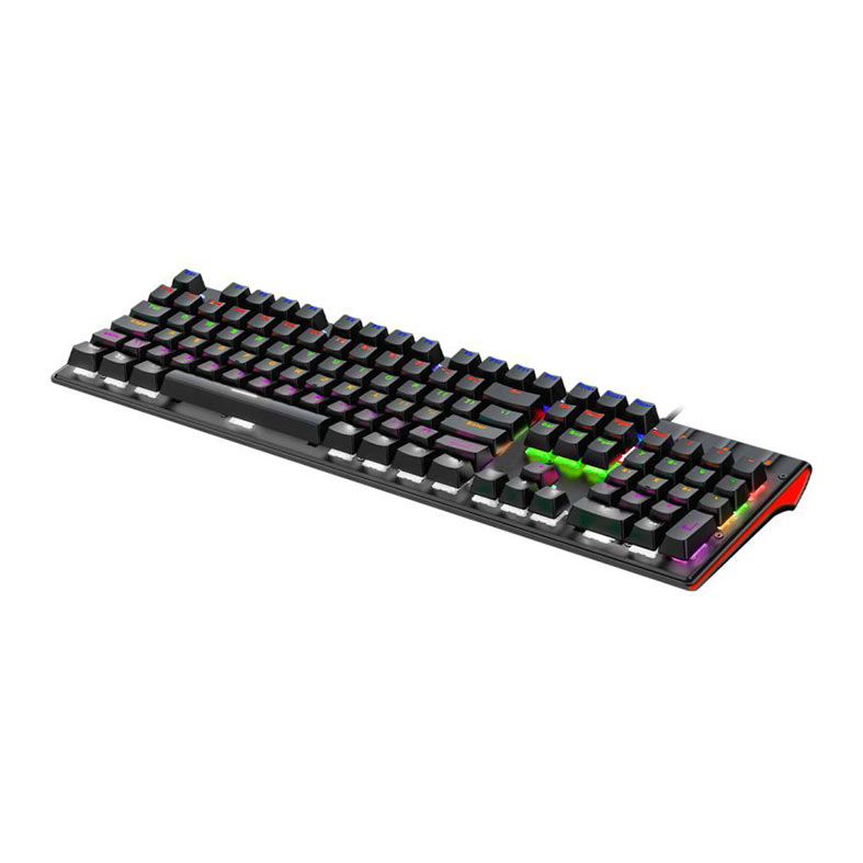 Teclado Mecanico K-Mex Dracarys KGDB, RGB, ABNT2, Switch Azul, Preto, KGDB28U0001CB0X