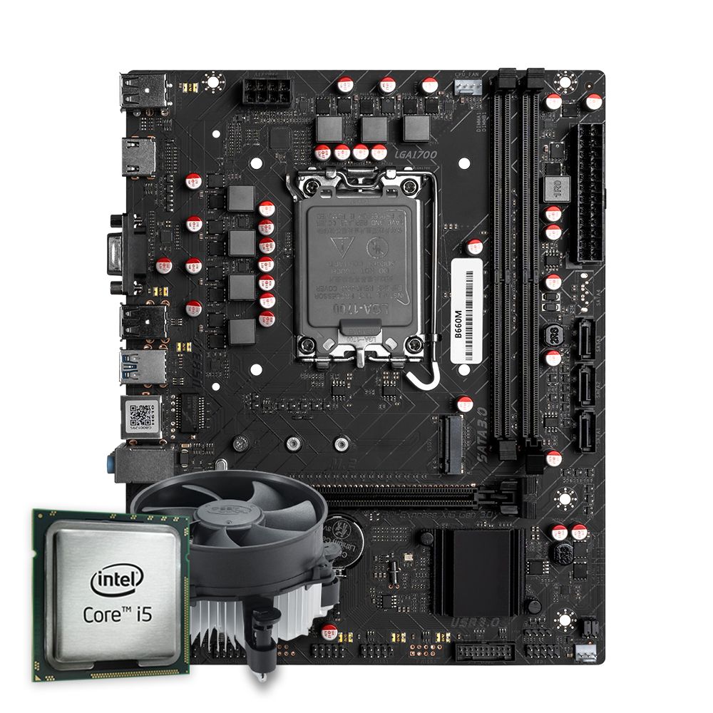 Pichau Kit Upgrade, Intel i5-14400F, B660M DDR4
