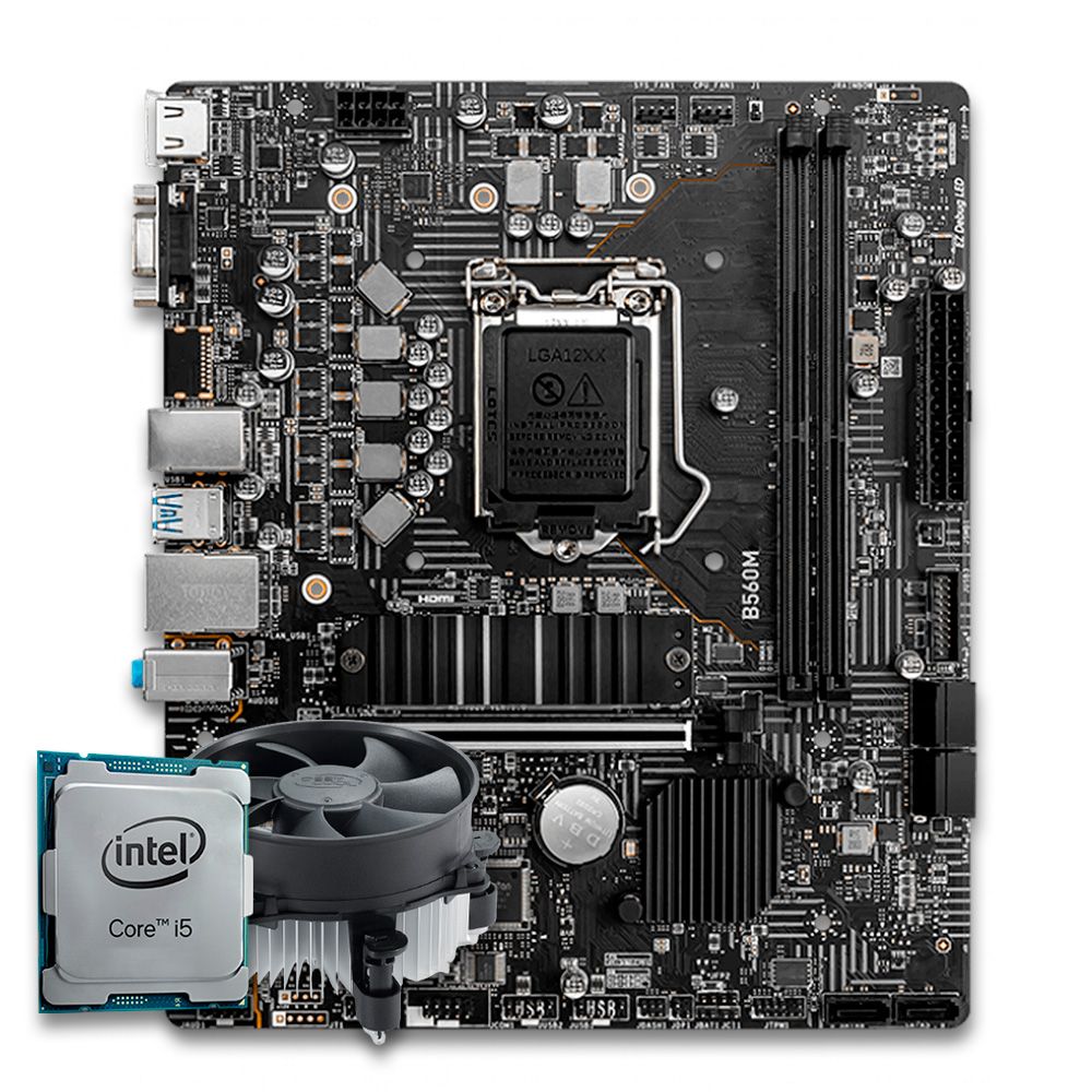 Pichau Kit upgrade, Intel i5-11400F, B560M DDR4