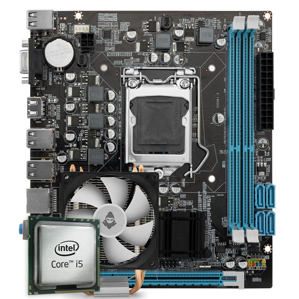 Kit Upgrade Mancer, Intel Core i5-3570, Cooler Mancer F100, TGT H61 DDR3