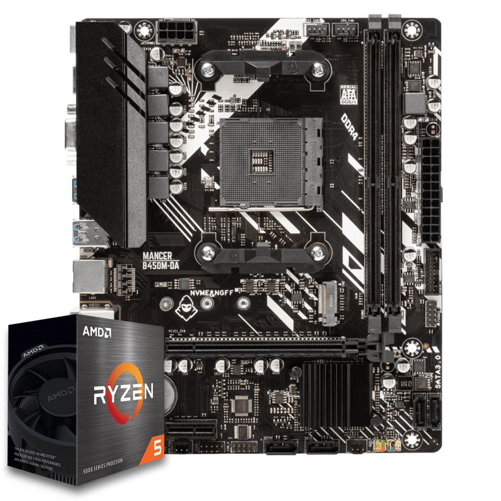 Pichau Kit upgrade, AMD Ryzen 5 5600, B450M DDR4 | Pichau