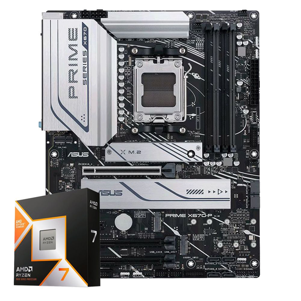 Pichau Kit Upgrade, AMD Ryzen 7 9800X3D, X670 DDR5