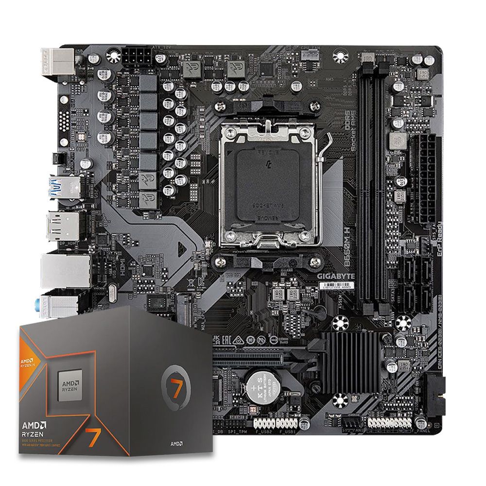 Pichau Kit upgrade, AMD Ryzen 7 7700X, B650M DDR5