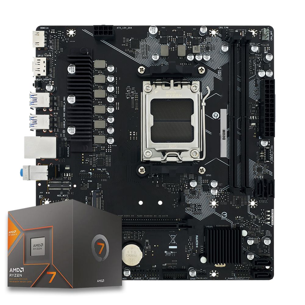Pichau Kit upgrade, AMD Ryzen 7 8700G, B650M DDR5