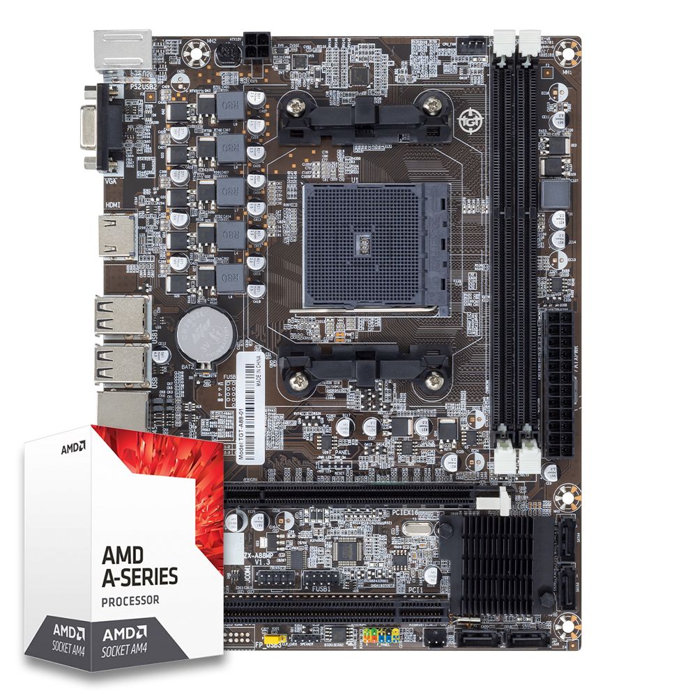 Pichau Kit, AMD A6-7480, A88 FM2+