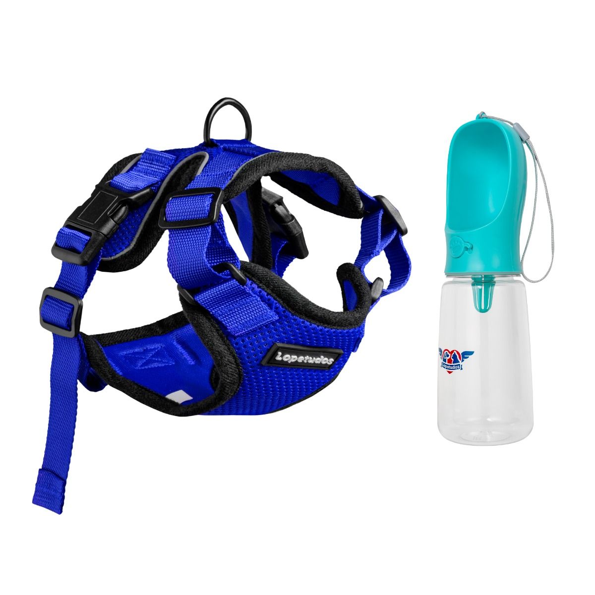 Kit Passeio KittyComfort1 P Azul, HydrateHikes1 550ml